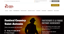 Desktop Screenshot of festivalcountryst-antonin.com